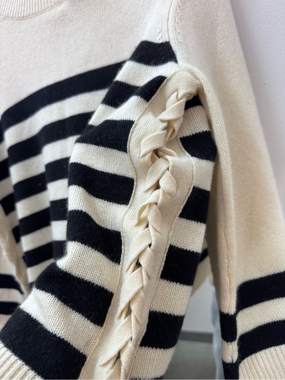 Joie Lantz striped cashmere blend sweater - Picture 3 of 5
